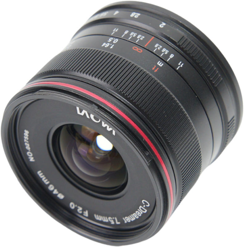 Obiectiv Laowa 7.5mm f/2 (Lightweight) Lens montura MFT / Black [2]