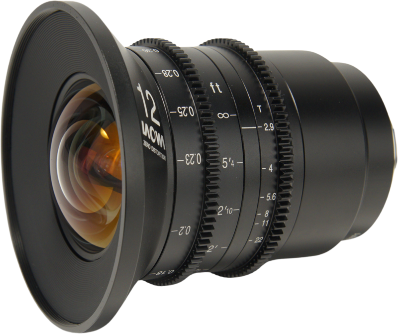 Obiectiv cinematic Laowa 12mm T2.9 Zero-D Cine Lens, Montura, (Dual Scale) L Mount [2]