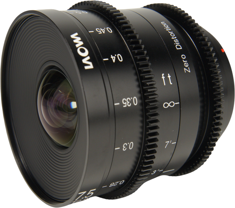 Obiectiv cinematic Laowa 7.5mm T2.9 Zero-D S35 Cine Lens, Montura Fuji X [2]
