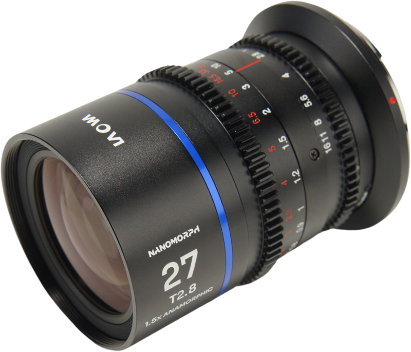 Obiectiv cinematic Laowa Nanomorph 27mm T2.8 1.5X S35, Blue, Montura Canon RF [2]
