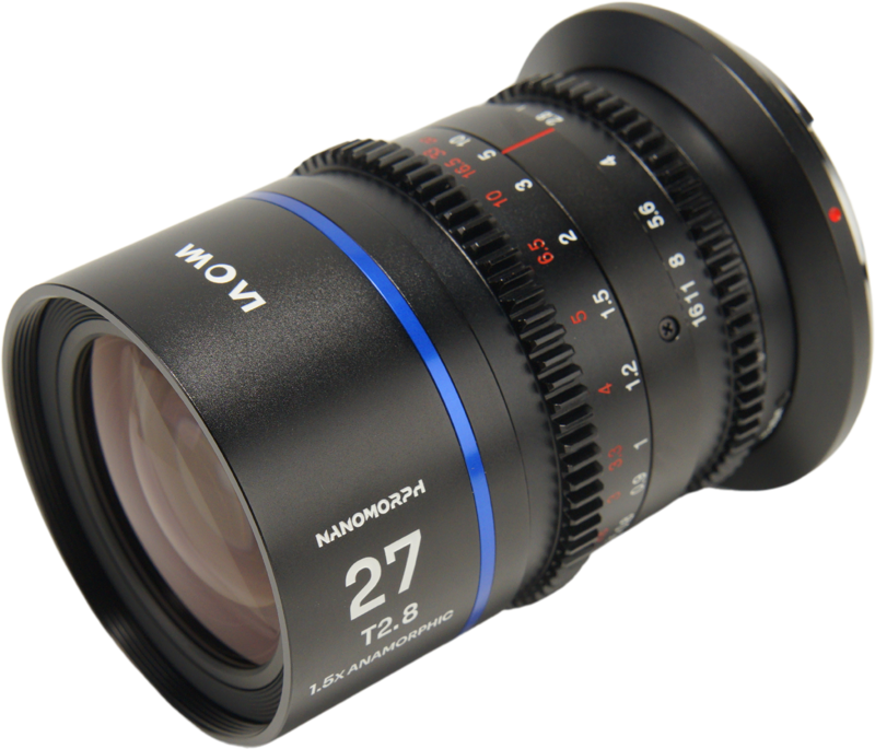 Obiectiv cinematic Laowa Nanomorph 27mm T2.8 1.5X S35, Blue, Montura L Mount [2]