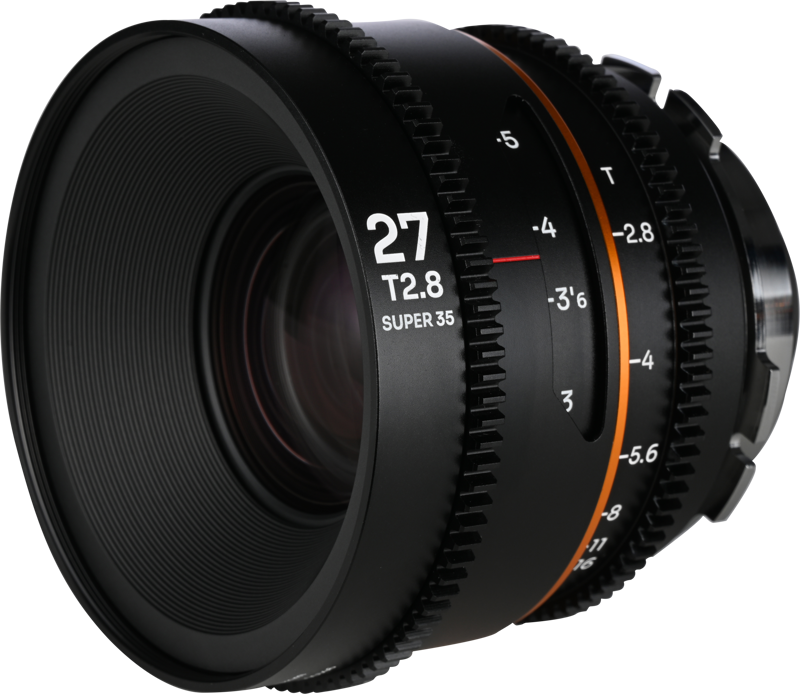 Obiectiv cinematic Laowa Nanomorph 27mm T2.8 1.5X S35, Amber, Montura Arri PL/Canon EF [2]