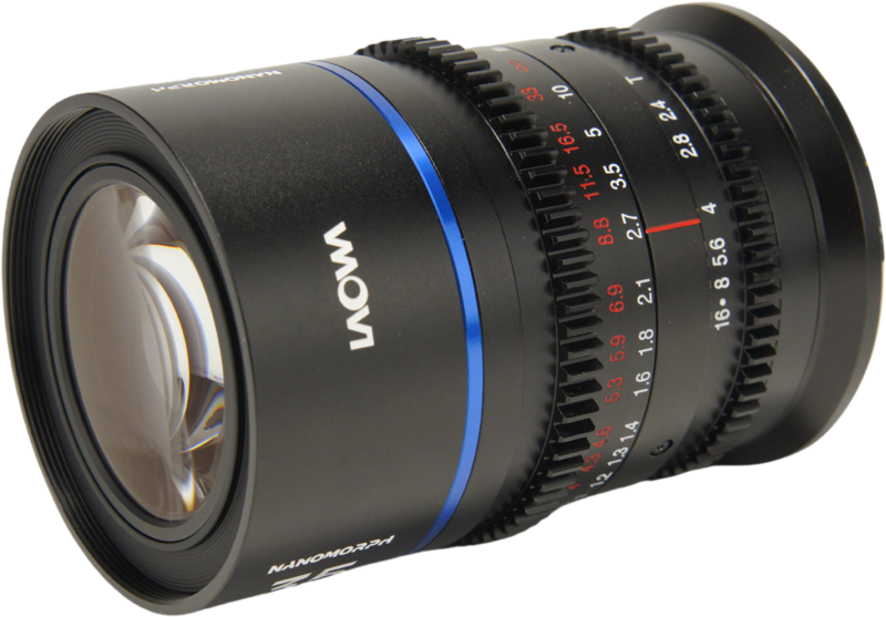 Obiectiv cinematic Laowa Nanomorph 35mm T2.4 1.5X S35, Blue, Monutra Sony E [2]
