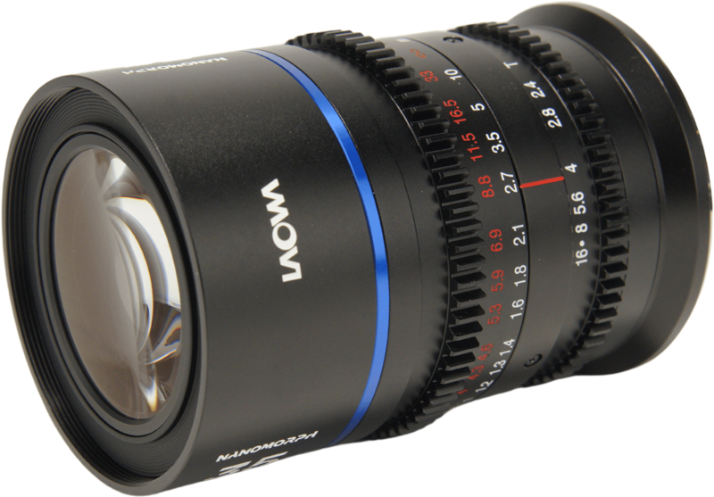 Obiectiv cinematic Laowa Nanomorph 35mm T2.4 1.5X S35, Blue, Monutra DL [2]