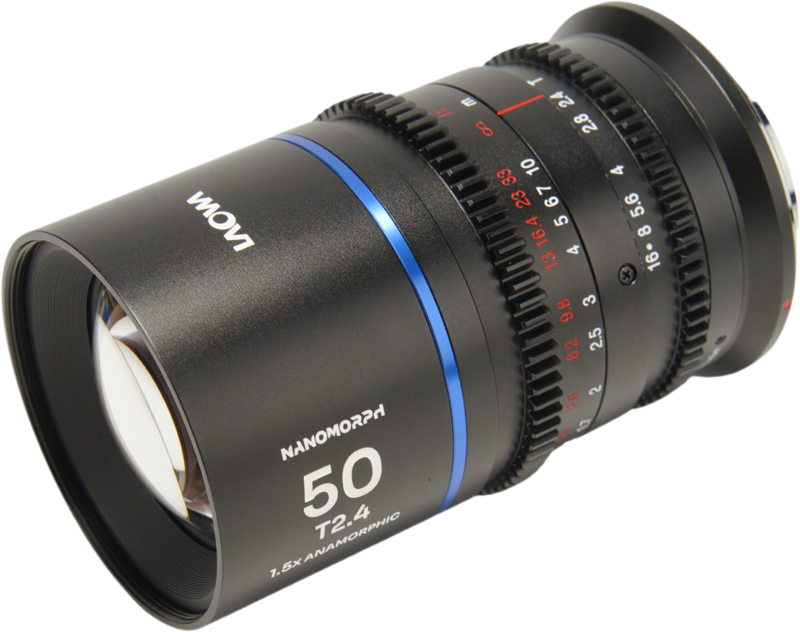 Obiectiv cinematic Laowa Nanomorph 50mm T2.4 1.5X S35, Blue, Montura Canon RF [2]