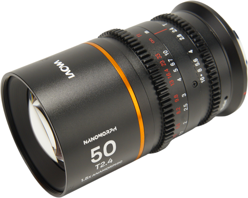 Obiectiv cinematic Laowa Nanomorph 50mm T2.4 1.5X S35, Amber, Montura Canon RF [2]