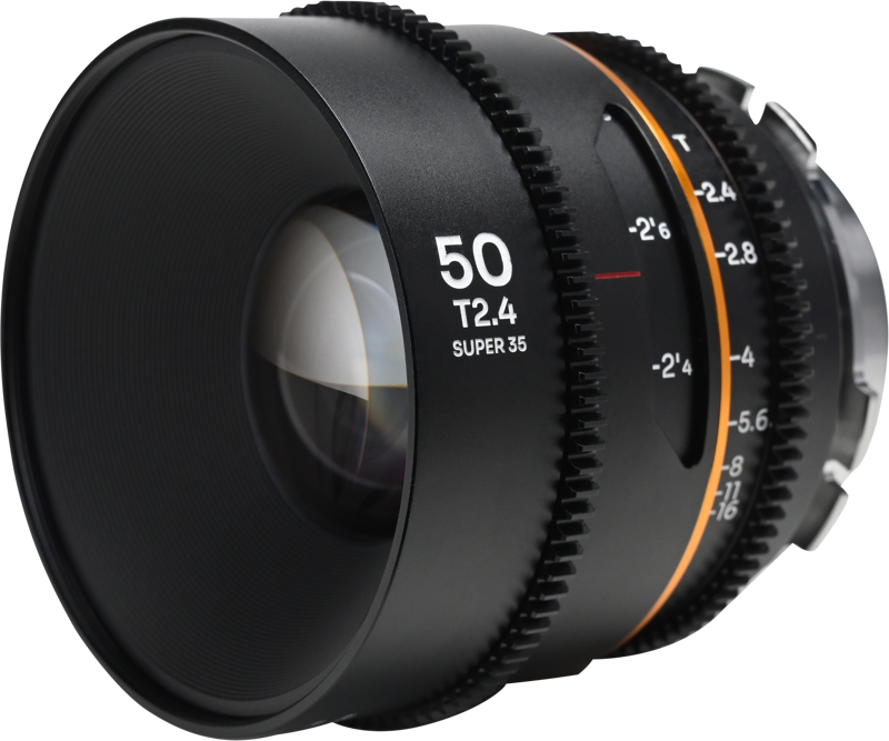 Obiectiv cinematic Laowa Nanomorph 50mm T2.4 1.5X S35, Amber, Montura Arri PL/Canon EF [2]
