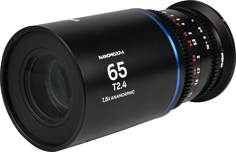 Obiectiv cinematic Laowa Nanomorph 65mm T2.4 1.5X S35, Albastru, Montura Canon RF [2]