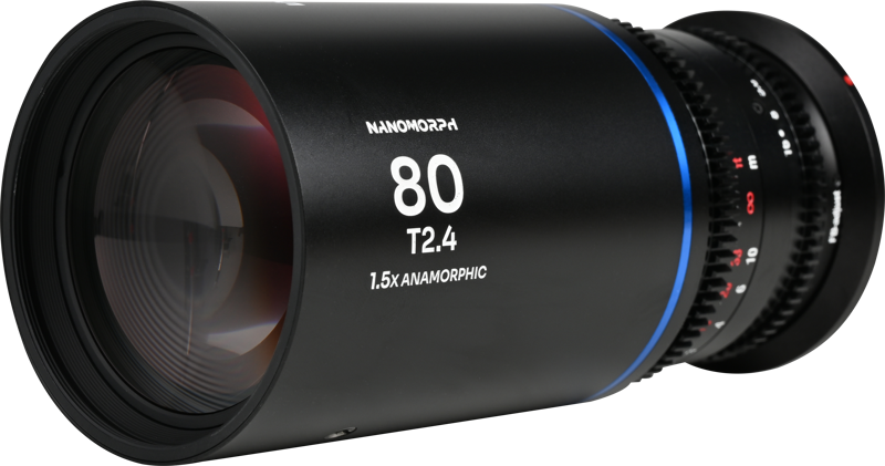 Obiectiv cinematic Laowa Nanomorph 80mm T2.4 1.5X S35, Blue, Montura Canon RF [2]