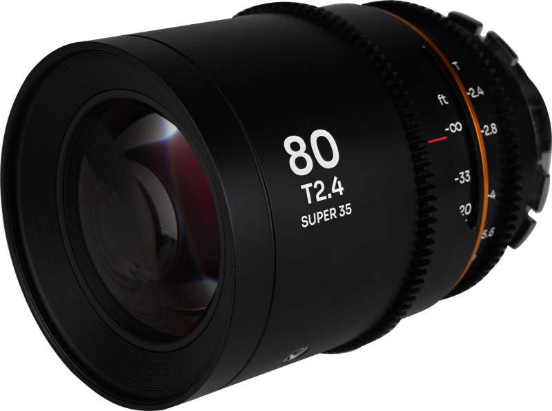 Obiectiv cinematic Laowa Nanomorph 80mm T2.4 1.5X S35, Amber, Montura Arri PL/Canon EF [2]