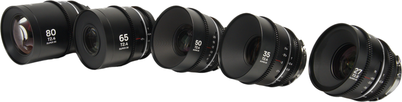 Set 5 obiective cinematice Laowa Nanomorph S35 Prime 27+35+50+65+8mm, Silver, Montura Arri PL/Canon EF [2]