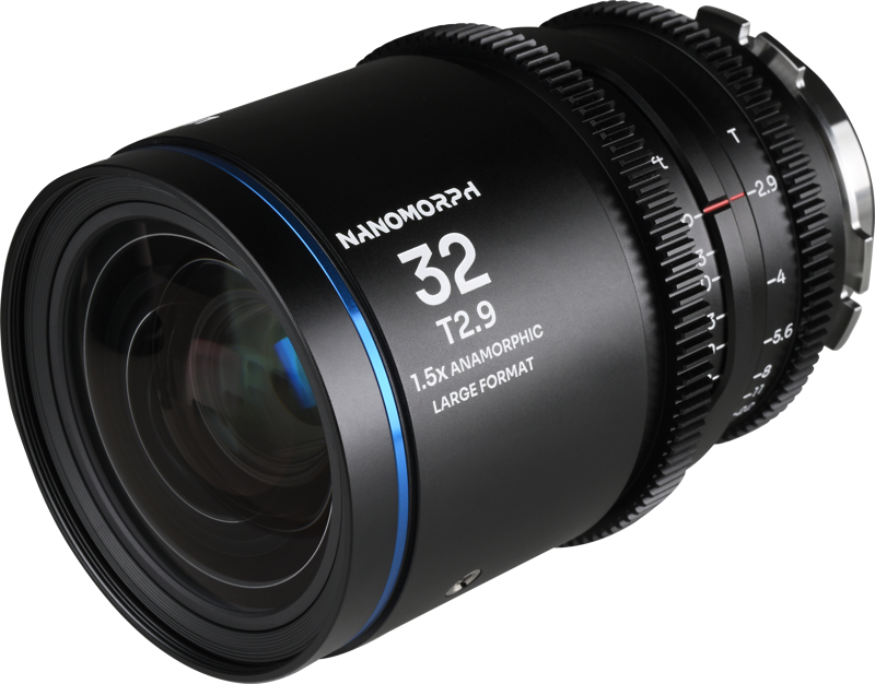 Obiectiv cinematic Laowa Nanomorph LF 32mm T2.9 1.5X, Blue, Montura Arri PL/Canon EF [2]