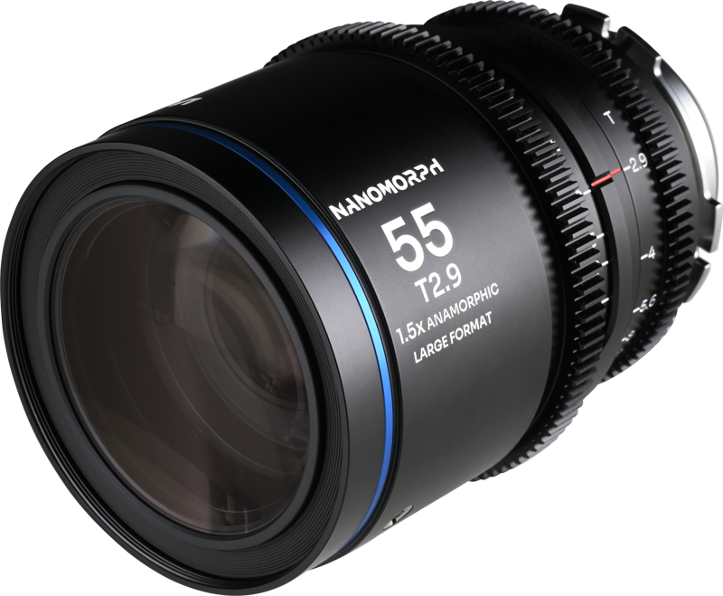 Obiectiv cinematic Laowa Nanomorph LF 55mm T2.9 1.5X, Blue, Montura Arri PL/Canon EF [2]