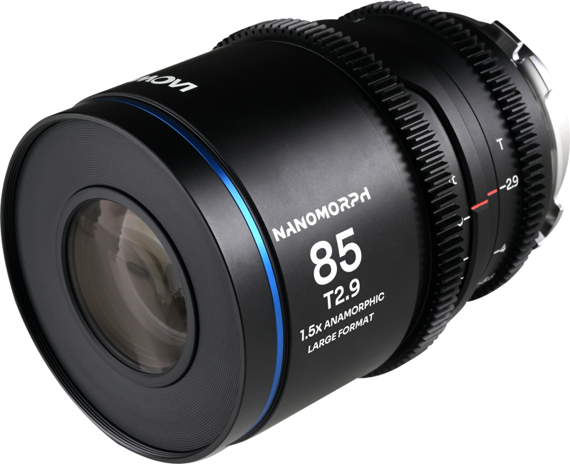 Obiectiv cinematic Laowa Nanomorph LF 85mm T2.9 1.5X, Blue, Montura Arri PL/Canon EF [2]