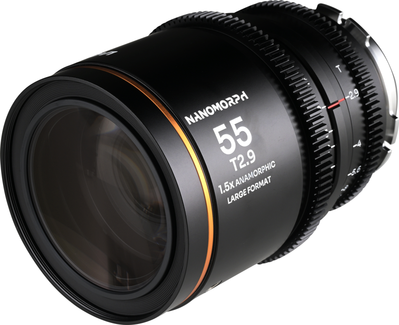 Obiectiv cinematic Laowa Nanomorph LF 55mm T2.9 1.5X, Amber, Montura Arri PL/Canon EF [2]