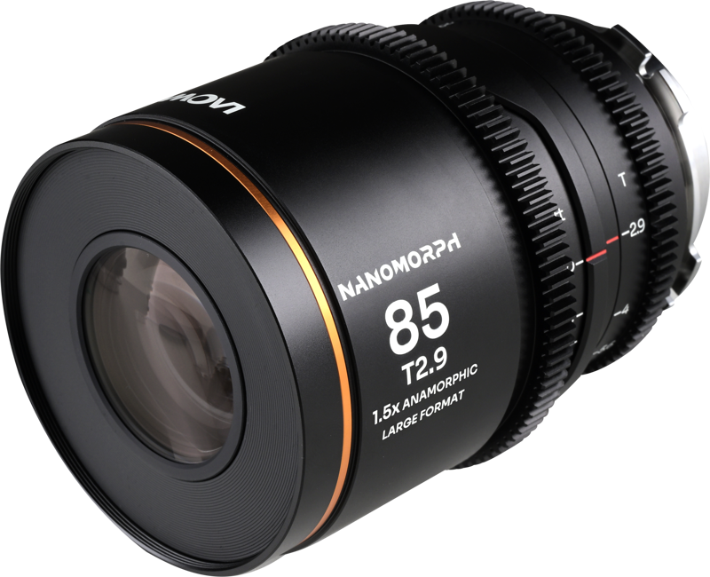 Obiectiv cinematic Laowa Nanomorph LF 85mm T2.9 1.5X, Amber, Montura Arri PL/Canon EF [2]