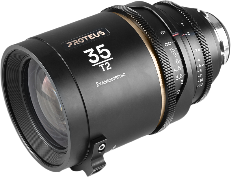 Obiectiv cinematic Laowa Proteus 2X Anamorphic 35mm T2, Amber, Montura Arri PL/Canon EF [2]