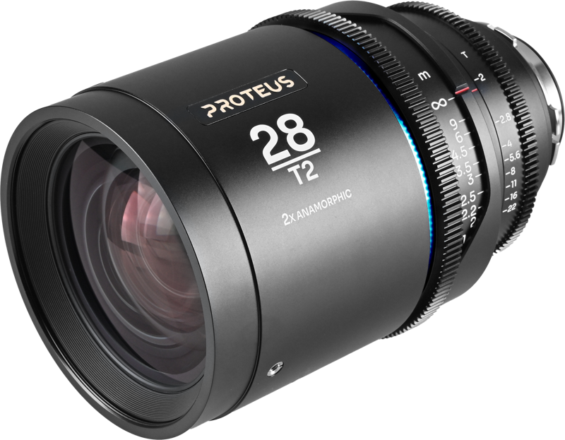 Obiectiv cinematic Laowa Proteus 2X Anamorphic 28mm T2, Blue, Montura Arri PL/Canon EF [2]