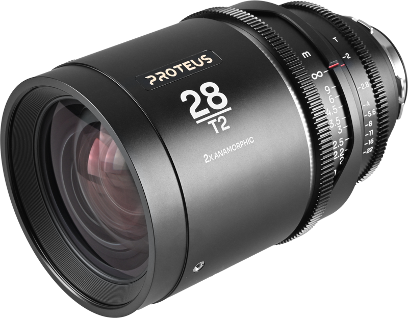 Obiectiv cinematic Laowa Proteus 2X Anamorphic 28mm T2, Silver, Montura Arri PL/Canon EF [2]