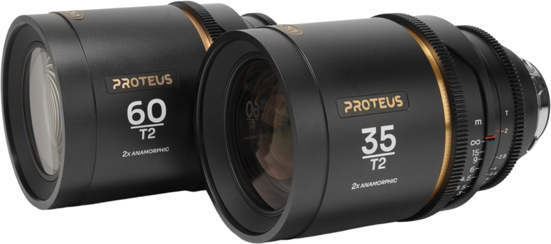 Set 2 obiective Laowa Proteus 2X Anamorphic, Set A (35mm, 60mm), Amber, Montura Arri PL/Canon EF [2]