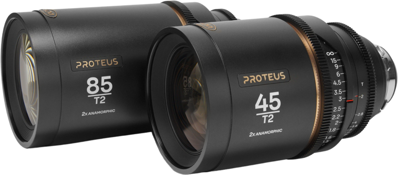 Set 2 obiective Laowa Proteus 2X Anamorphic, Set B (45mm, 85mm), Amber, Montura Arri PL/Canon EF [2]