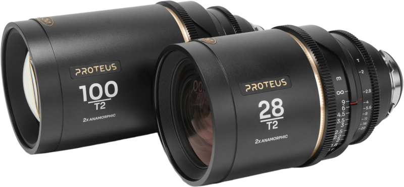 Set 2 obiective Laowa Proteus 2X Anamorphic, Set C (28mm, 100mm), Amber, Montura Arri PL/Canon EF [2]