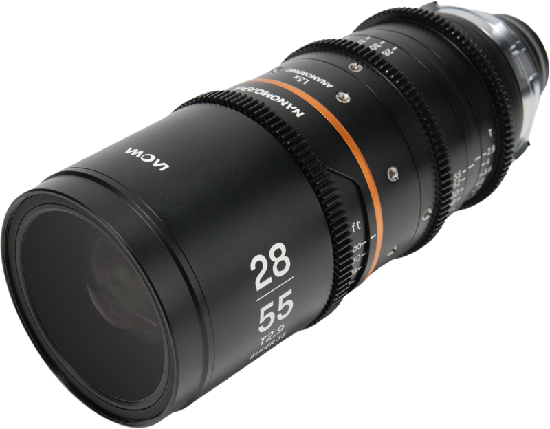 Obiectiv cinematic Laowa Nanomorph Zoom 28-55mm T2.9 1.5X S35, Amber, Montura Arri PL [2]