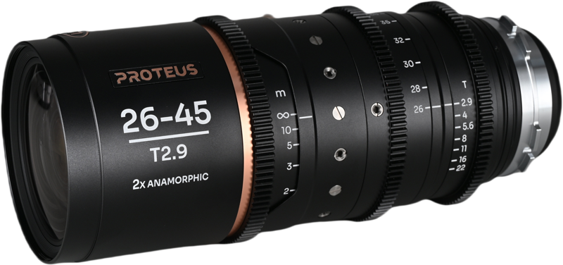 Obiectiv cinematic Laowa Proteus Zoom 2X Anamorphic 26-45mm T2.9, Amber, Montura  Arri PL/Canon EF [2]