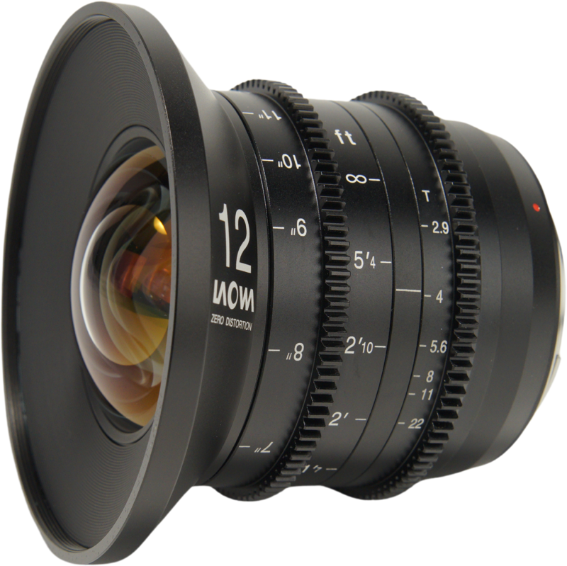 Obiectiv cinematic Laowa 12mm T2.9 Zero-D Cine Lens, Montura, Canon EF (feet) [2]
