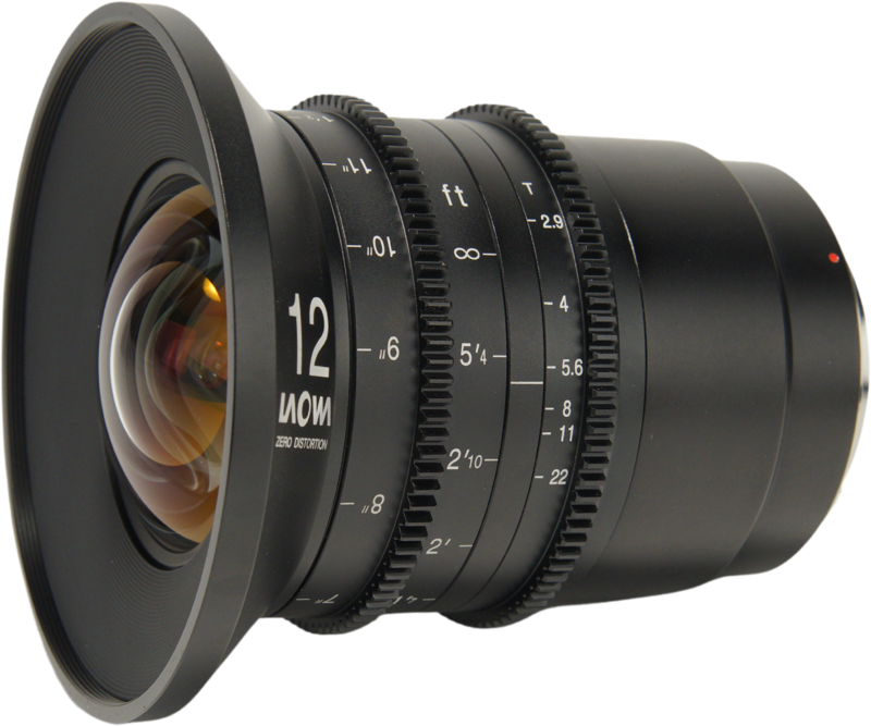 Obiectiv cinematic Laowa 12mm T2.9 Zero-D Cine Lens, Montura, Canon RF (feet) [2]