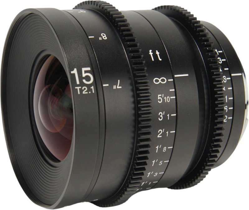 Obiectiv cinematic Laowa 15mm T2.1 Zero-D Cine Lens, Montura Canon RF (feet) [2]