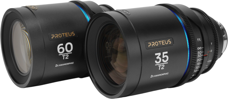 Set 2 obiective Laowa Proteus 2xAnamorphic, Set A (35mm, 60mm), Blue, Montura Arri PL/Canon EF (feet) [2]