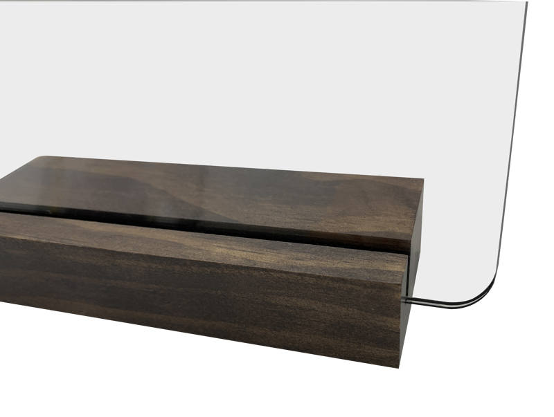 Rama Focus Photo Block Walnut Acrylic 10x15 [2]