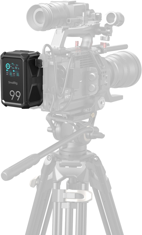 Baterie V-Mount SmallRig 4984 X-Touch Smart triplu protejata X99 [2]