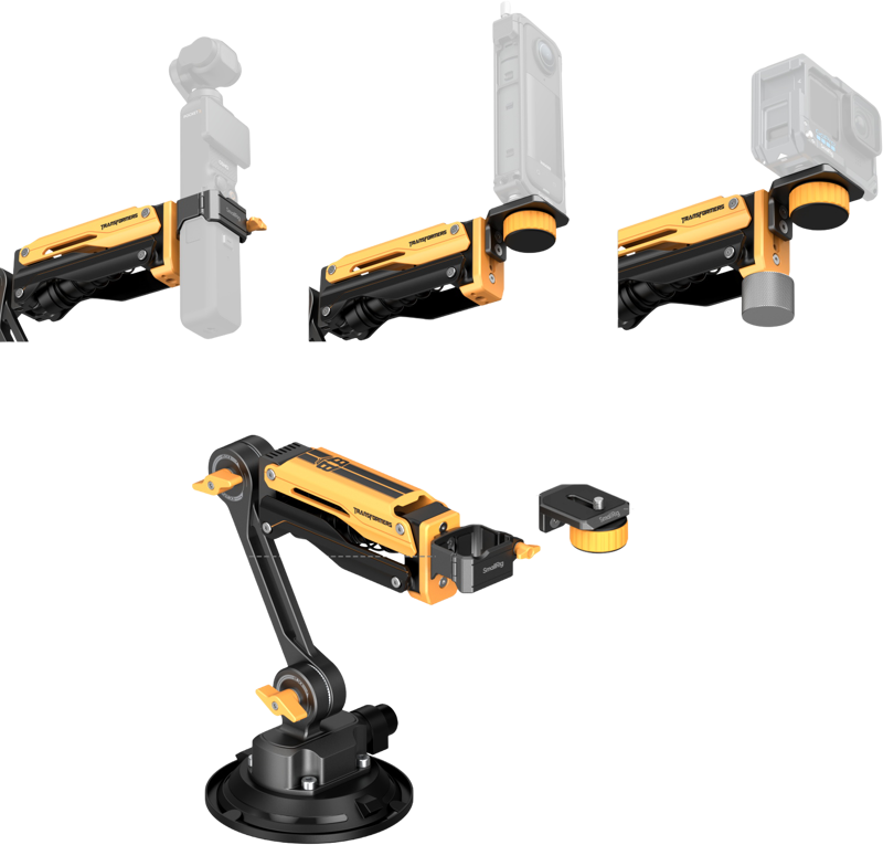 Amortizor vibratii SmallRig 5528 pentru DJI Osmo Pocket 3 / GoPro HERO13 / Insta360 X4 [2]