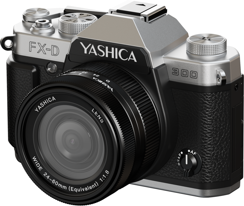 Aparat Foto Compact YASHICA FX-D 300 Digital Film Simulation Camera [2]