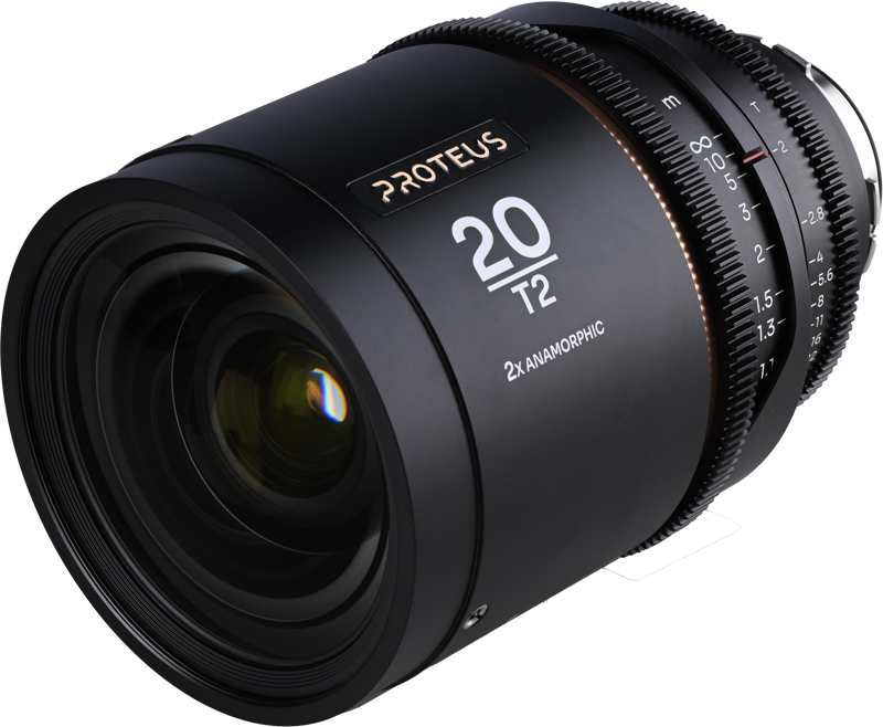Obiectiv cinematic Laowa Proteus 2X Anamorphic 20mm T2, Amber, Montura Arri PL/ Canon EF [2]