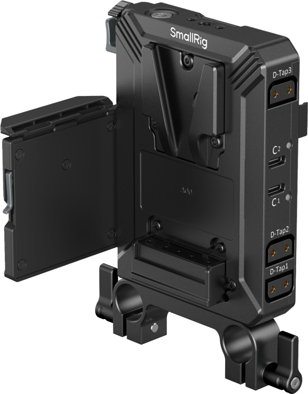 Kit adaptor montura baterie V-Mount SmallRig 5226 pentru tije LWS de 15 mm [2]