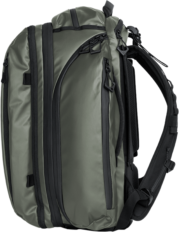 Rucsac foto WANDRD Transit Travel Backpack 45L Wasatch Green [2]