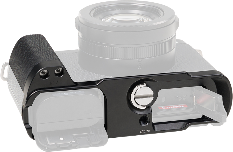Maner cu baza L SmallRig 5700 pentru Panasonic LUMIX L10, Negru [2]