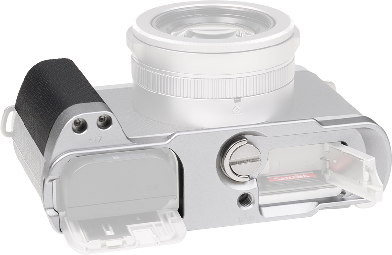 Maner cu baza L SmallRig 5701 pentru Panasonic LUMIX L10, Argintiu [2]