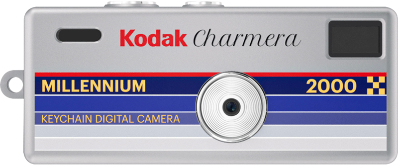 Aparat Foto Compact Kodak Charmera Millennium Keychain Blind Box [2]