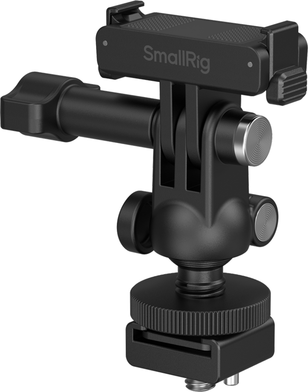 Adaptor SmallRig 6396 QR cu suport cold shoe si cap sferic pentru DJI Osmo Action 6 / Nano [2]