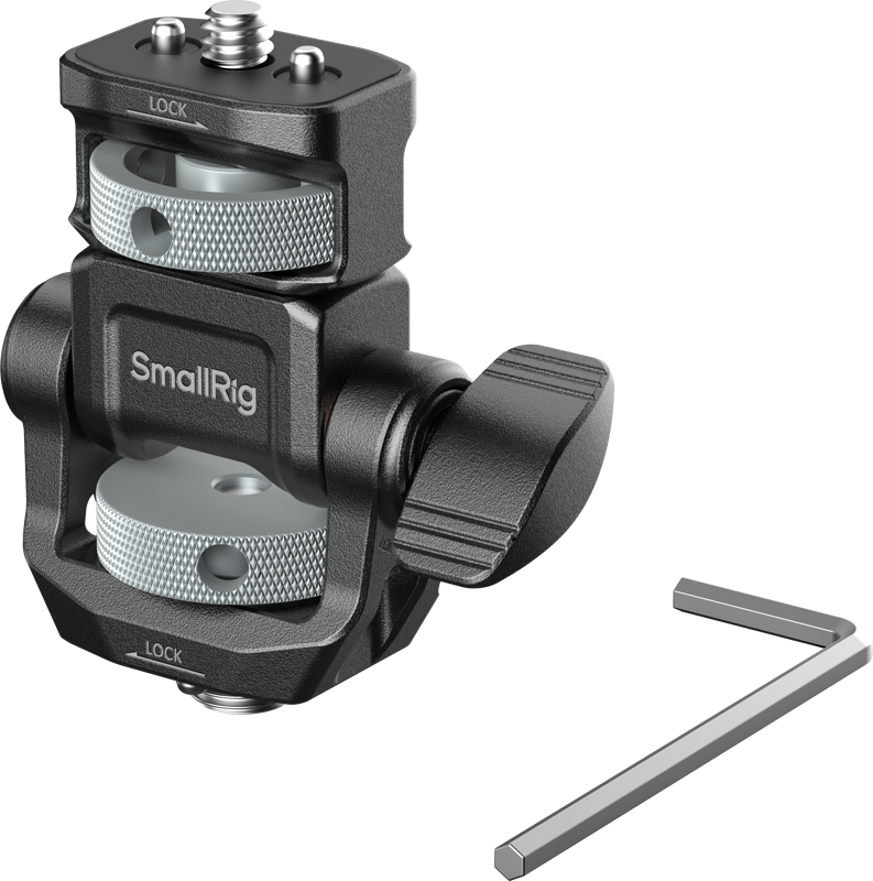 Suport pentru monitor SmallRig 6314 pentru filmare orizontala si verticale cu surub deafixare ARRI 3/8"-16 [2]