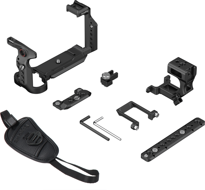 SmallRig 6777 HawkLock Cage Kit for Sony FX5 & XLR Handle [2]