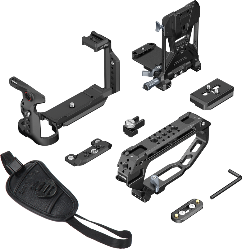 SmallRig 6779 HawkLock Handheld Cage Kit with V-Mount Plate for Sony FX5 [2]