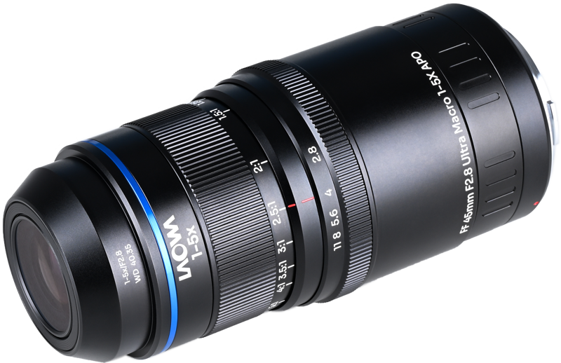 Obiectiv Laowa Aksen 45mm f/2.8 1-5X Ultra Macro APO, Montura Canon RF [2]