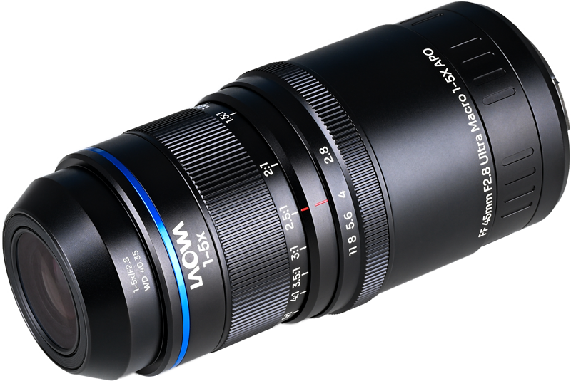 Obiectiv Laowa Aksen 45mm f/2.8 1-5X Ultra Macro APO, Montura L [2]