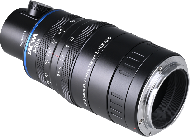 Obiectiv Laowa Aksen 17.5mm f/1.7 5-10X Ultra Macro APO Ver. Ilumianre Coaxiala, Montura Canon RF [2]