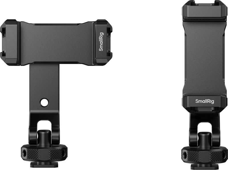 SmallRig 6661 PC-T1 Metal Phone Clamp with Triple Cold Shoe Mounts [2]